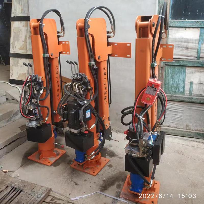 碑林区重汽蓝牌随车吊 3.2吨 国六动力强 液压驱动 农用自卸起重机